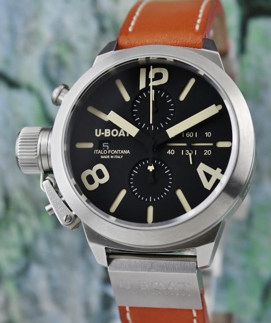 (image for) U-Boat Italo Fontana Classico 45 Tungsteno Stahl Automatic Chronograph